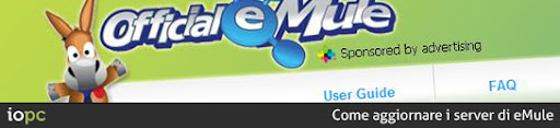 Come aggiornare i server di eMule