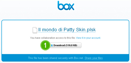 Scaricare skin di MSN del mondo di patty