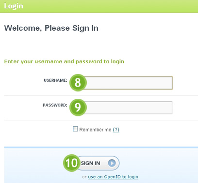 Accedere al sito Wishlistr