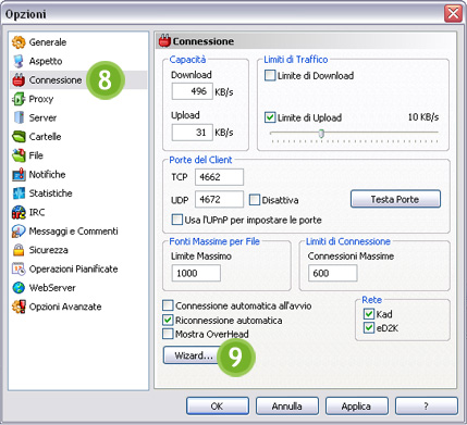 Configurare eMule