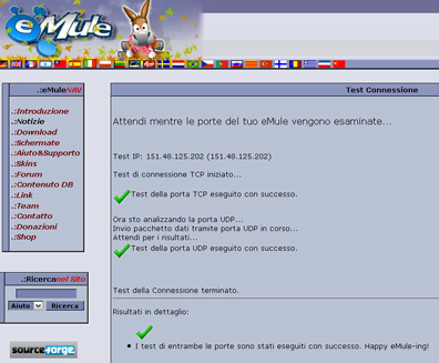Configurazione porte eMule