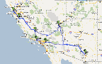 2200 miles 6 meetings