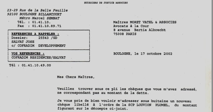 Itératif Commandement Aux Fins De Saisie Vente