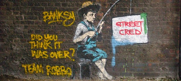 Graffiti VS Street Art , ROBBO VS BANSKY