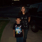 Its early morning as we head out for the first day of school.
