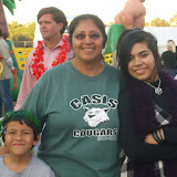 enjoying family time together