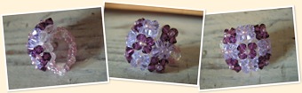 Afficher Bague mauve