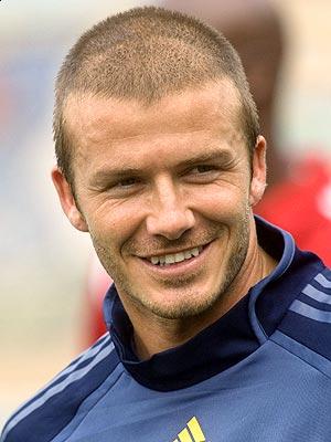 David Beckham modern buzz cut