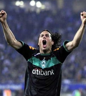 Pizarro jugador del Bremen