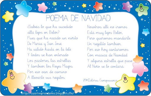 poemas navidenos para ninos en ingles