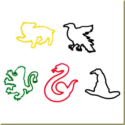 Mascotes das Casas