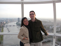 We're on the London Eye