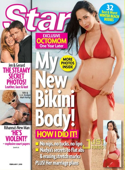 Nadya Suleman en revista Star