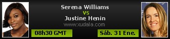 Serena Williams vs Justine Henin en Vivo