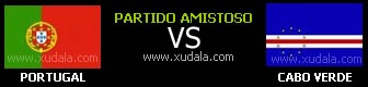 Portugal vs Cabo Verde en vivo