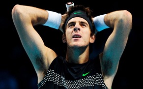 Del Potro clasifica a semifinales del Masters de Londres