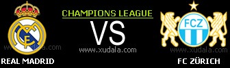 Real Madrid vs FC Zurich Real Madrid vs FC Zurich