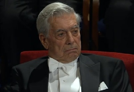 Entrega del Premio Nobel de Literatura a Vargas Llosa