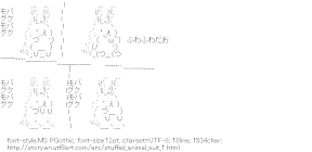 [AA]Stuffed-animal suit EAT