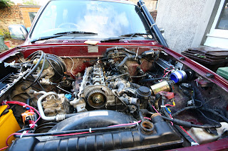 New cylinder head fully fitted