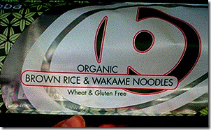 wakame noodles