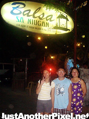 Ann, Mike, Mama Ging at Balsa sa Niugan