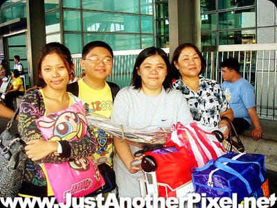 at NAIA Terminal 3 departure area