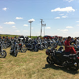 Another shot of some of the bikes that rode in from Lubbock.