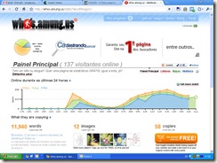 Ocioso 226 visitas simultaneas Ocioso 226 visitas simultaneas