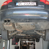 Audi A4 2.0 TDI & Fusta spate ABT & evacuare dubla stanga, dreapta