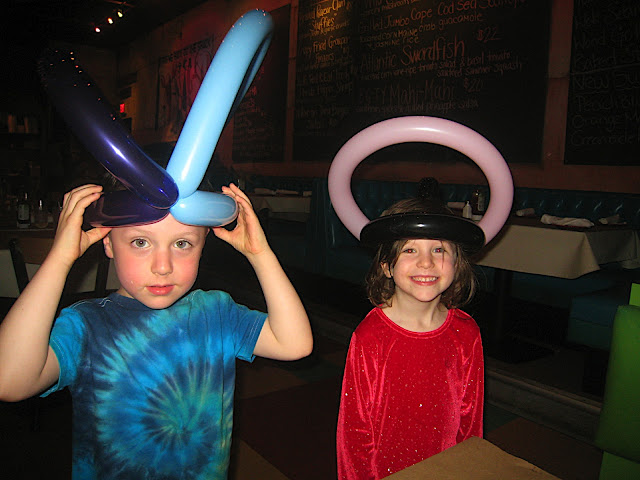 If you have a balloon, put it on your head.  Thats the message here.