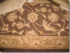 area rug close up