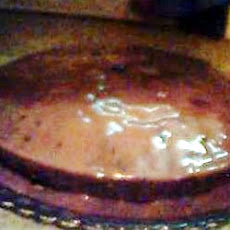 Chocolate Cake Boiling Icing