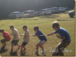 boys tug of war