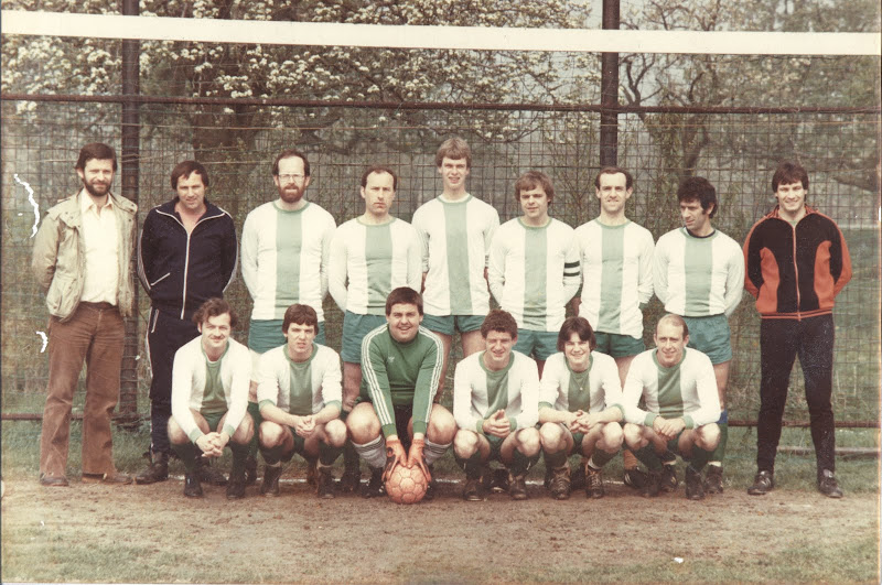 Oude teamfoto's