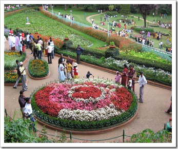 Ooty botanical garden italian garden 3