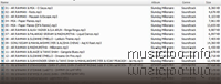 tracklist