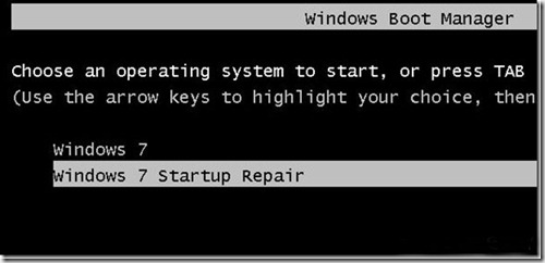 Add Startup Repair Option To Windows 7 Boot Menu