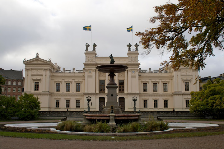 Lund Das Uni-Hauptgebäude in Lund. Alt. Und sehr imposant!