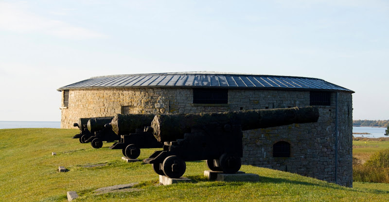 Kalmar 4 Verteidigungslinie auf der Schlossmauer