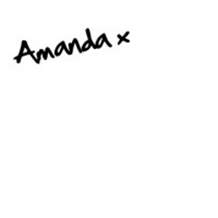 Amanda's signature