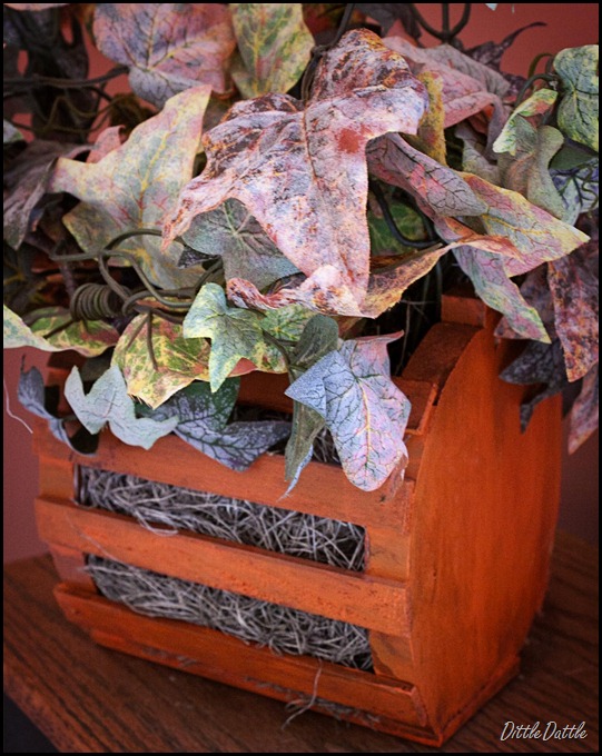 Wooden Pumpkin Basket