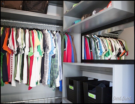 Boys Modern Closet
