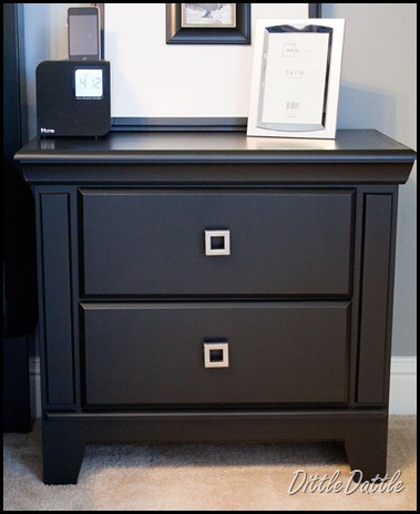 black-modern-nightstand