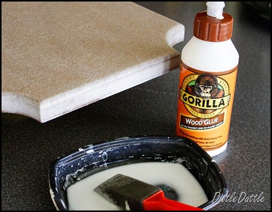 Glue-sizing