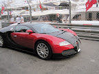 Out of the blue, a Bugatti Veyron appears :)