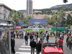 Everyone waiting to see who turns up to the casino and checking out the cars