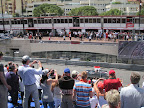 Prine of Monaco in the car below