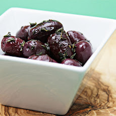 Pan-Fried Olives with Rosemary
