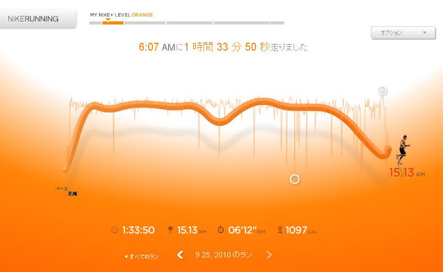 20100925ランの記録